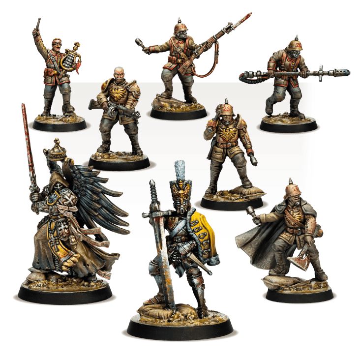 Trench Crusade - Prussian Stosstruppen Warband Miniatures Archon Studio 