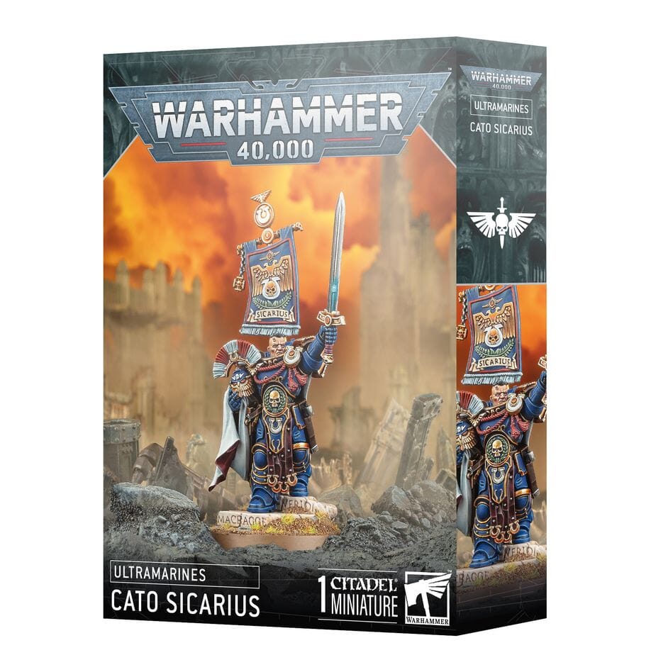 Ultramarines: Cato Sicarius Miniatures Games Workshop 