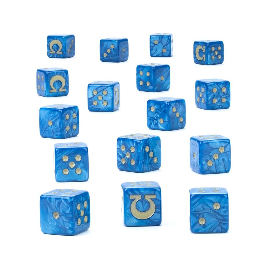 Ultramarines Dice (2025) Dice Sets & Games Games Workshop 