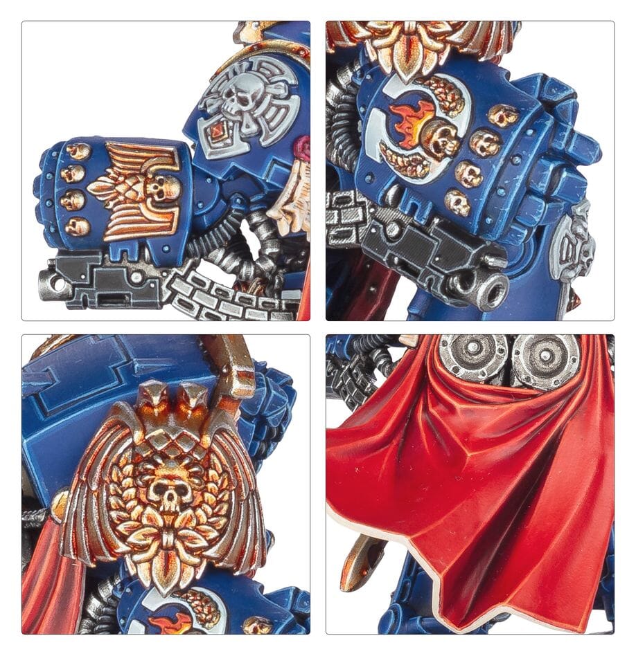 Ultramarines: Marneus Calgar in Armour of Antilochus Miniatures Games Workshop 