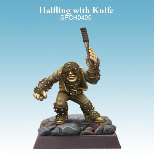 Umbra Turris: Halfling with Knife Miniatures Spellcrow 