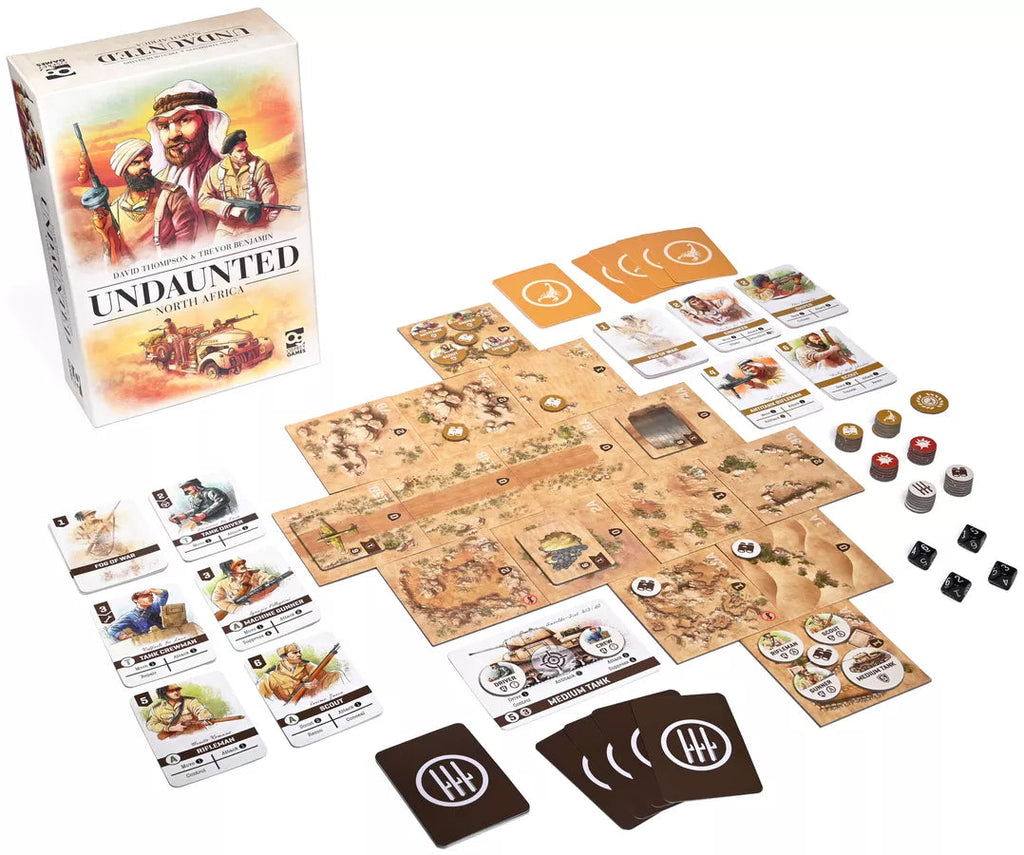 Undaunted: North Africa Board Games Osprey Games