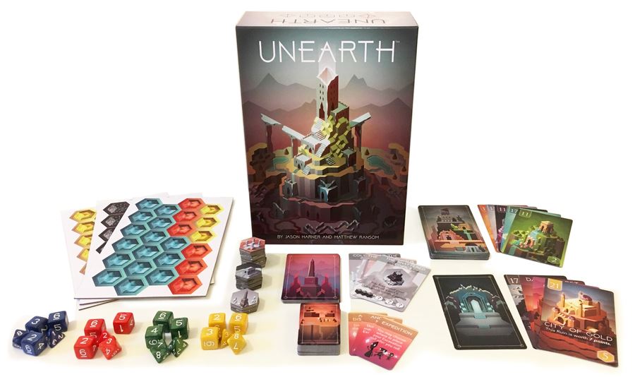 Unearth Board Game BROTHERWISE GAMES