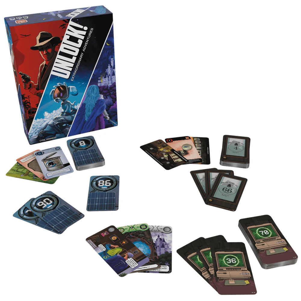 Unlock!: Extraordinary Adventures Board Games Space Cowboys