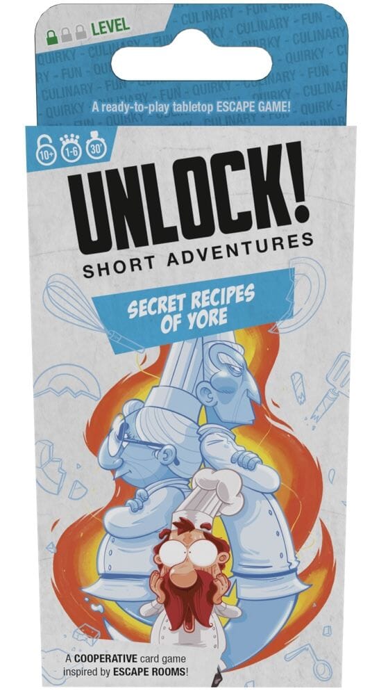 Unlock!: Short Adventures – Secret Recipes of Yore Board Games Space Cowboys