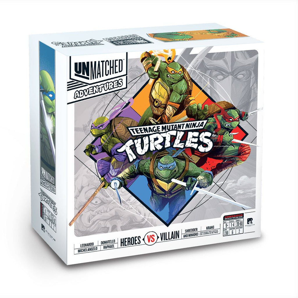 Unmatched Adventures: Teenage Mutant Ninja Turtles "XL Ultimate Supreme" (All-In) Board Games RESTORATION GAMES 