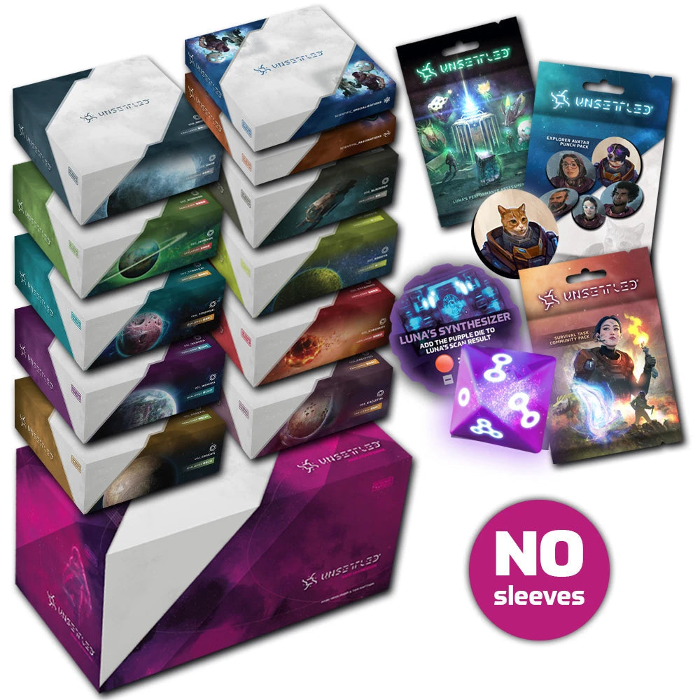 Unsettled - KS Galaxy Bundle Board Games Orange Nebula