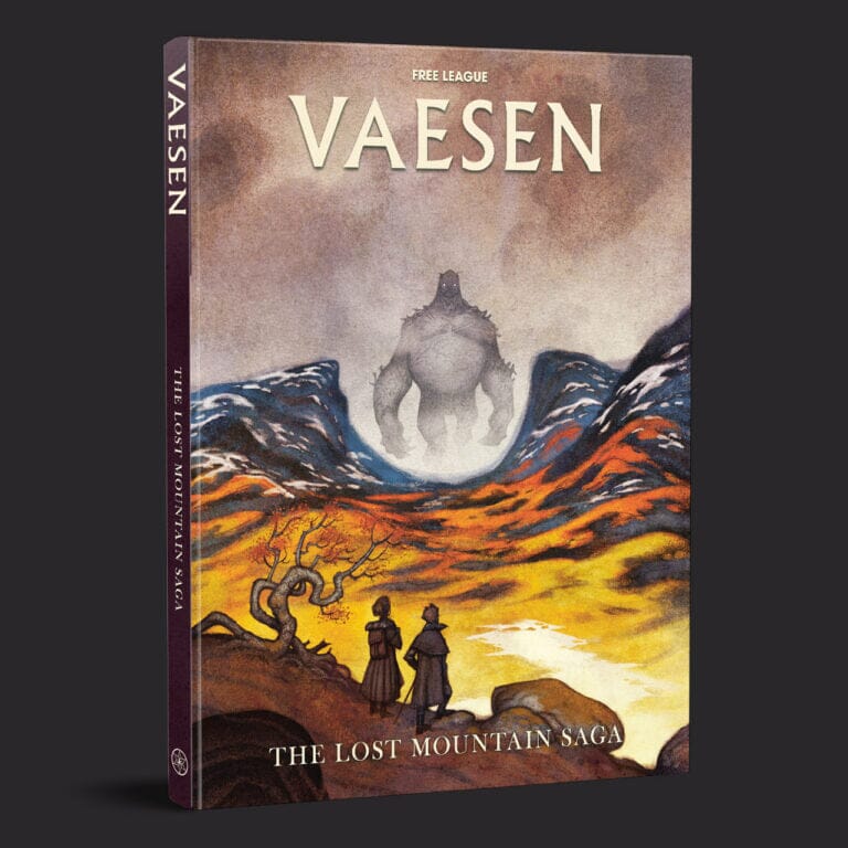 Vaesen - The Lost Mountain Saga RPG Free League Publishing