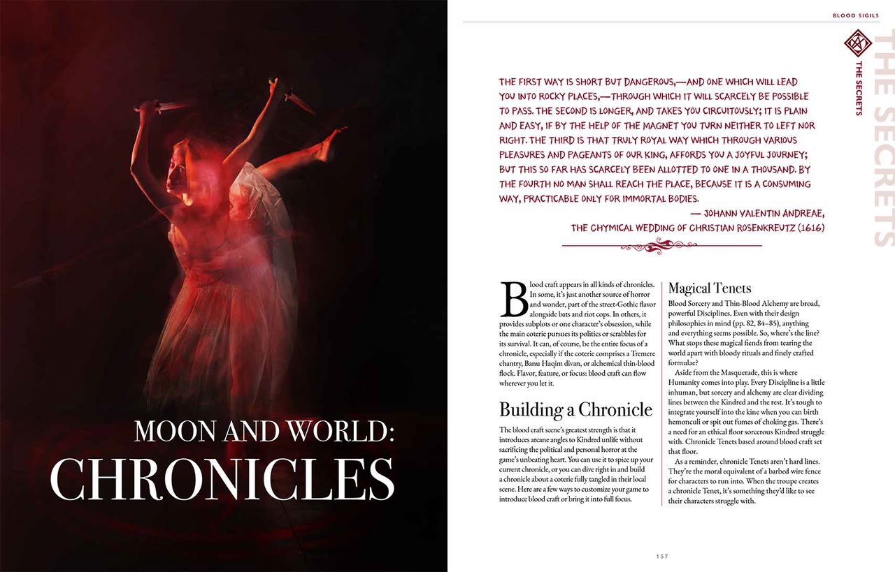 Vampire: The Masquerade 5th Edition - Blood Sigils Sourcebook RPG Renegade Games Studios