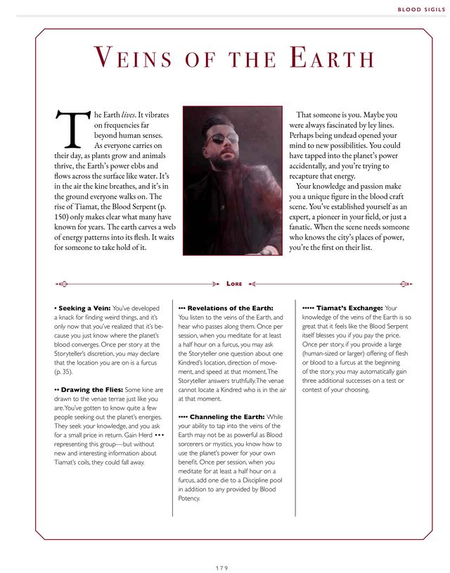 Vampire: The Masquerade 5th Edition - Blood Sigils Sourcebook RPG Renegade Games Studios