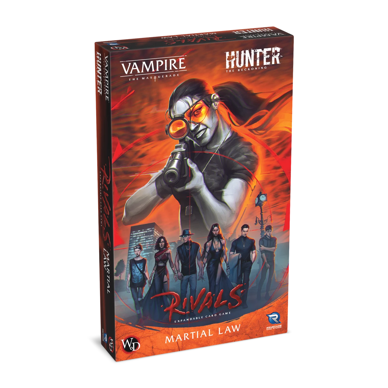 Vampire: The Masquerade Rivals Expandable Card Game: Martial Law Board Games Renegade Games Studios