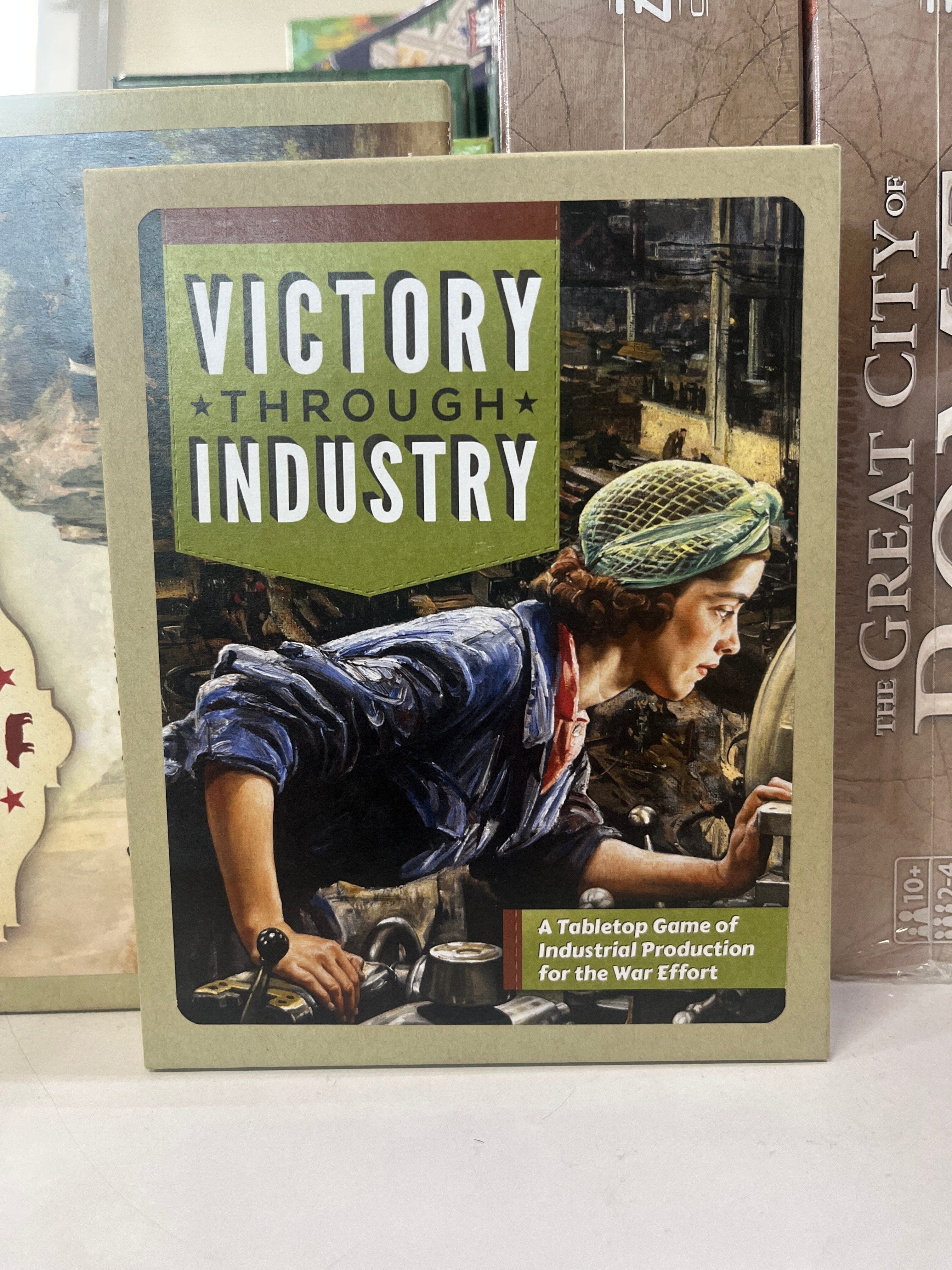 Victory through Industry Board Game ROGUE