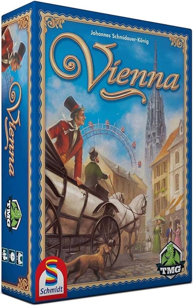 Vienna Board Game Board Game Tasty Minstrel Games