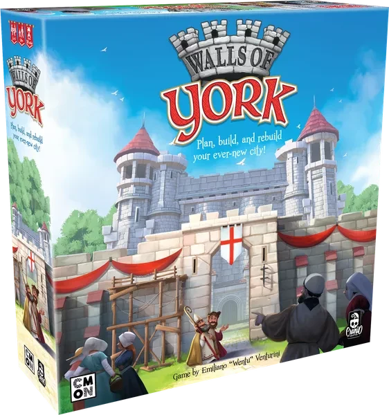 Walls of York Board Games CoolMiniOrNot 