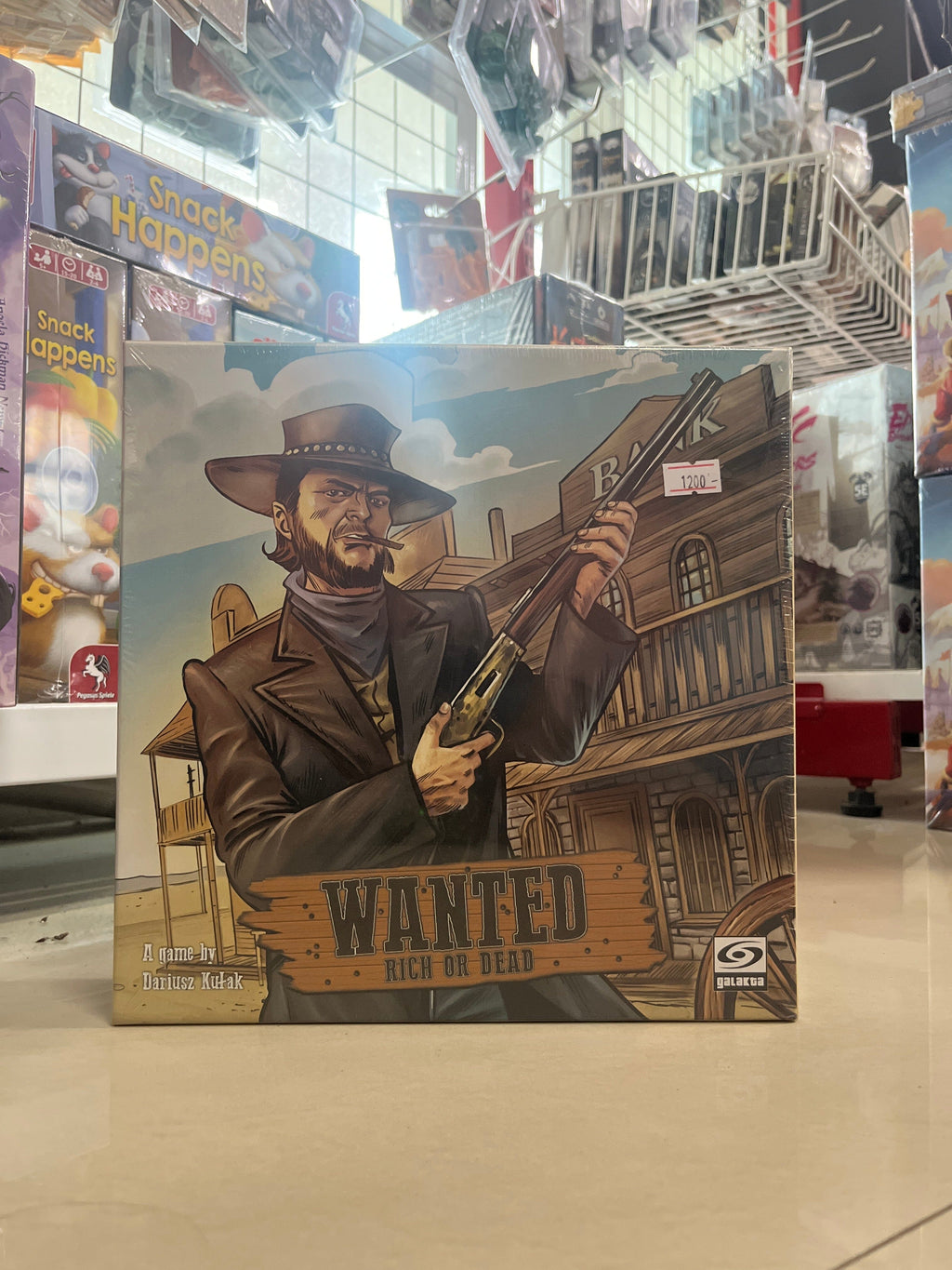 Wanted: Rich or Dead Board Game Ares Games
