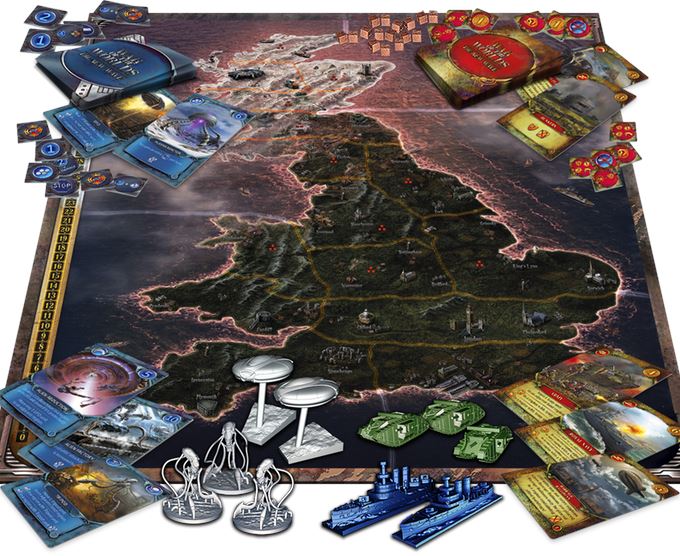 War of the Worlds: The New Wave Board Games Grey Fox