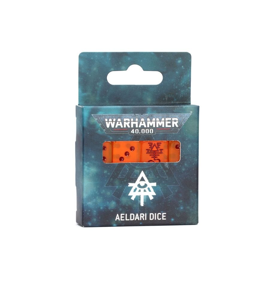 Warhammer 40,000: Aeldari Dice (2025) Dice Games Workshop 