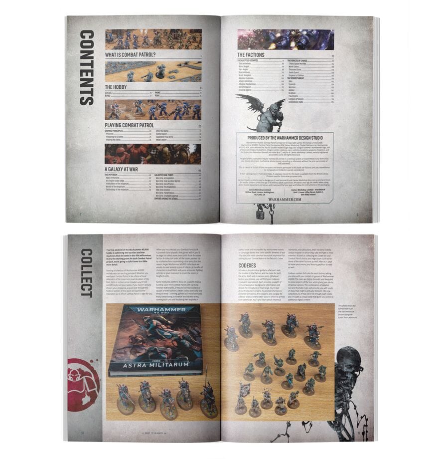 Warhammer 40,000: Combat Patrol Companion Rulebook Games Workshop 