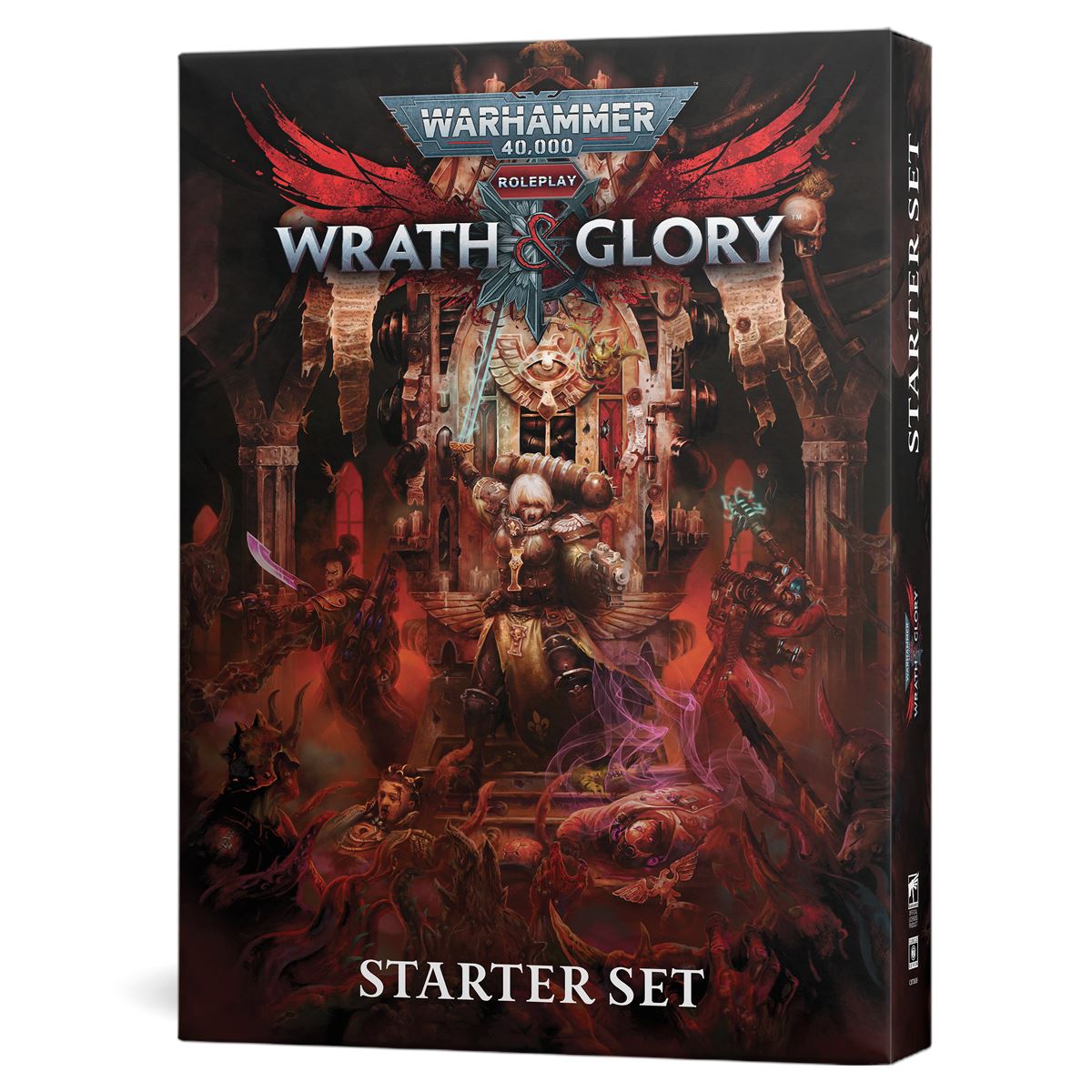 Warhammer 40,000 Roleplay Wrath & Glory Starter Set RPG Cubicle Seven 