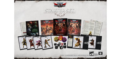 Warhammer 40,000 Roleplay Wrath & Glory Starter Set RPG Cubicle Seven 