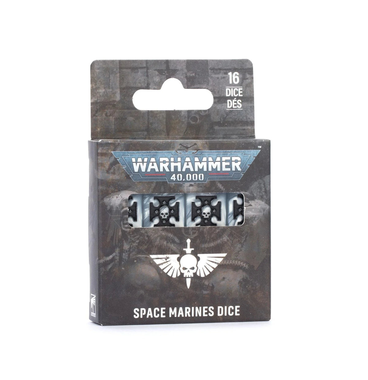 Warhammer 40,000: Space Marines Dice Set (2026) Dice Sets & Games Games Workshop 