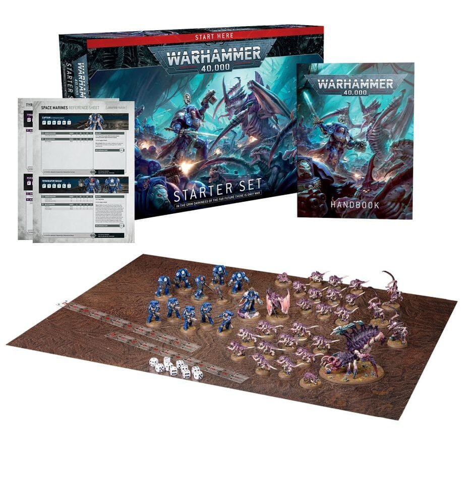 Warhammer 40,000 Starter Set 10th Edition Miniatures Games Workshop 