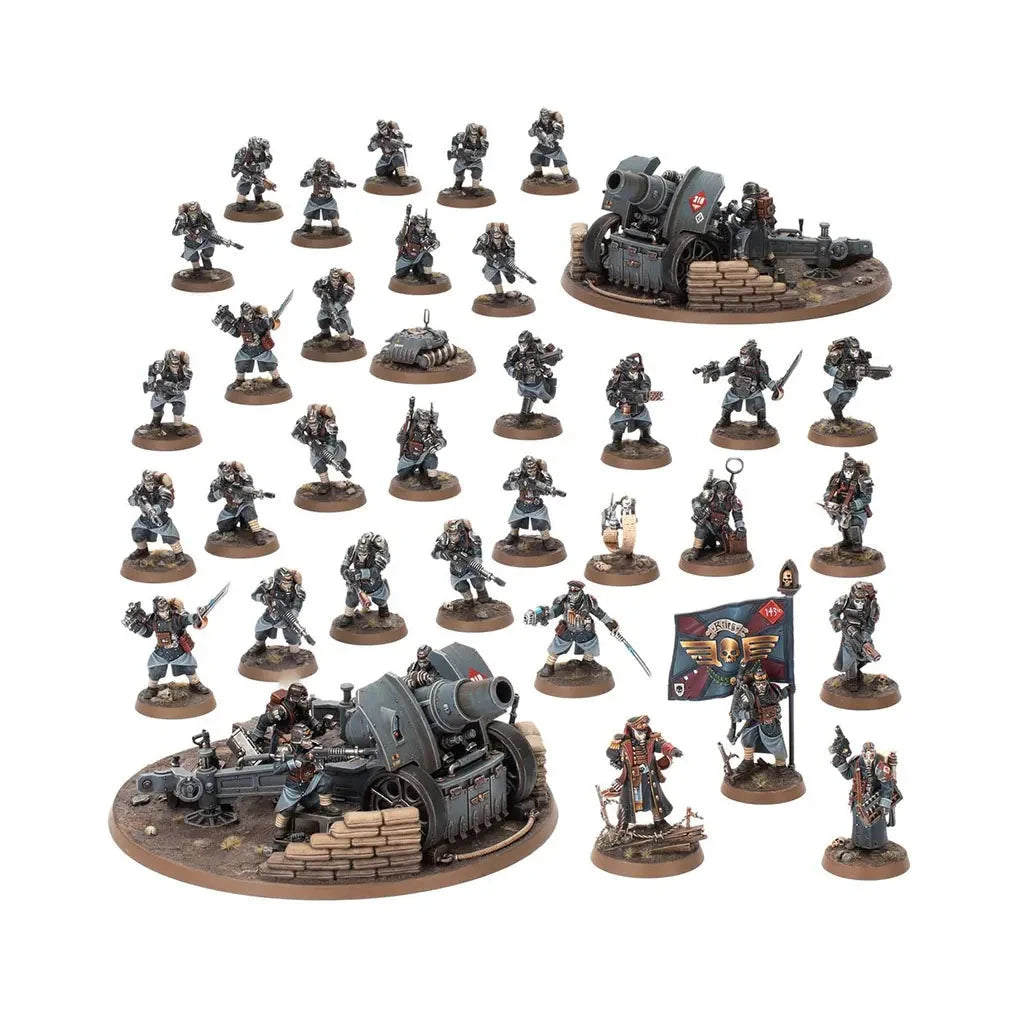 Warhammer 40k Astra Militarum: Battleforce - Krieg Siege Platoon Miniatures Games Workshop 