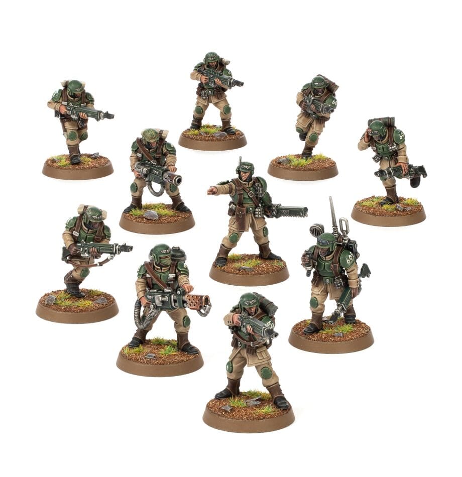 Warhammer 40k: Astra Militarum: Cadian Shock Troops (2023) Miniatures Games Workshop
