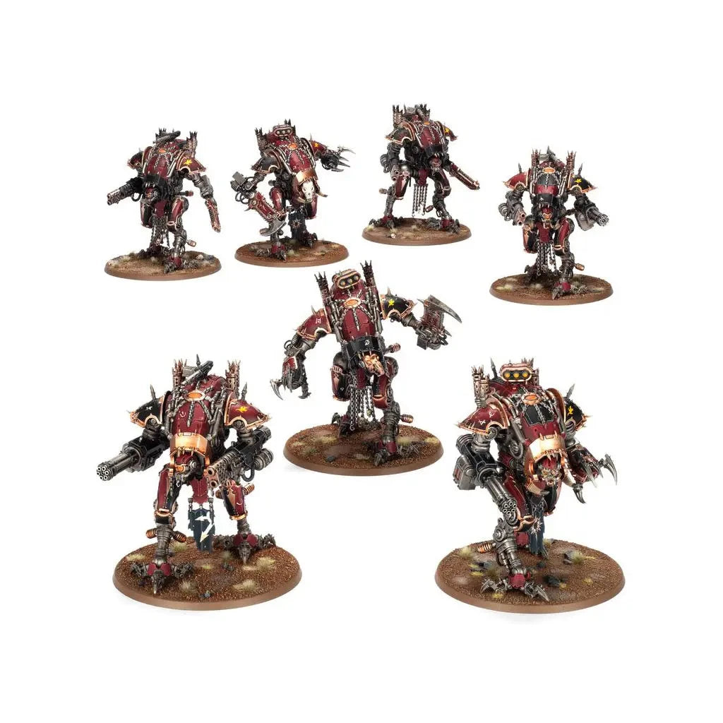 Warhammer 40k: Chaos Knights: Houndpack Lance Miniatures Games Workshop