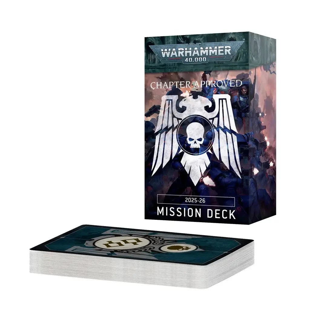 Warhammer 40k: Chapter Approved: 2025-26 Mission Deck Miniatures Games Workshop