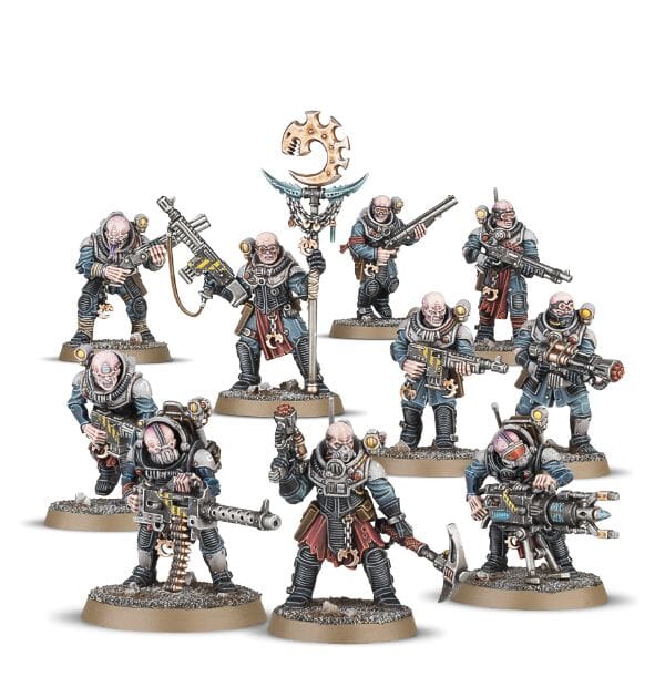 Warhammer 40k: Genestealer Cults: Neophyte Hybrids Miniatures Games Workshop