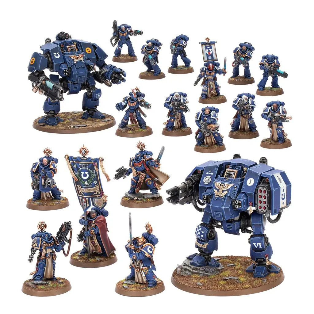 Warhammer 40k Space Marines: Battleforce - Iron Halo Strike Force Miniatures Games Workshop 