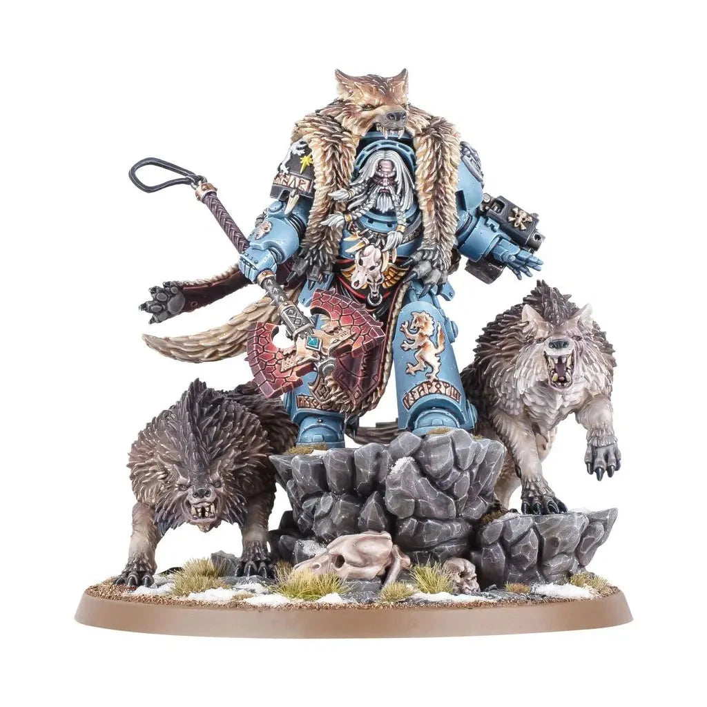Warhammer 40k: Space Wolves: Logan Grimnar Miniatures Games Workshop