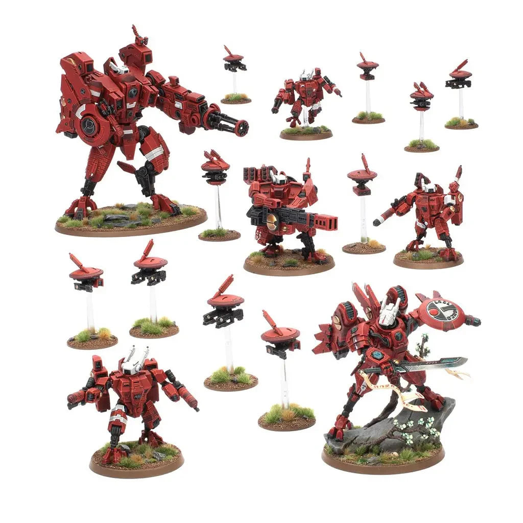 Warhammer 40k Tau Empire: Battleforce - Farsight Cadre Miniatures Games Workshop 