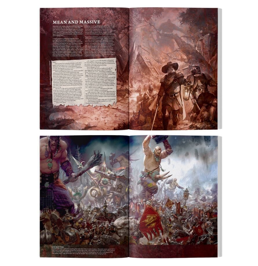 Warhammer Age of Sigmar: Destruction Battletome: Sons of Behemat Books Games Workshop 