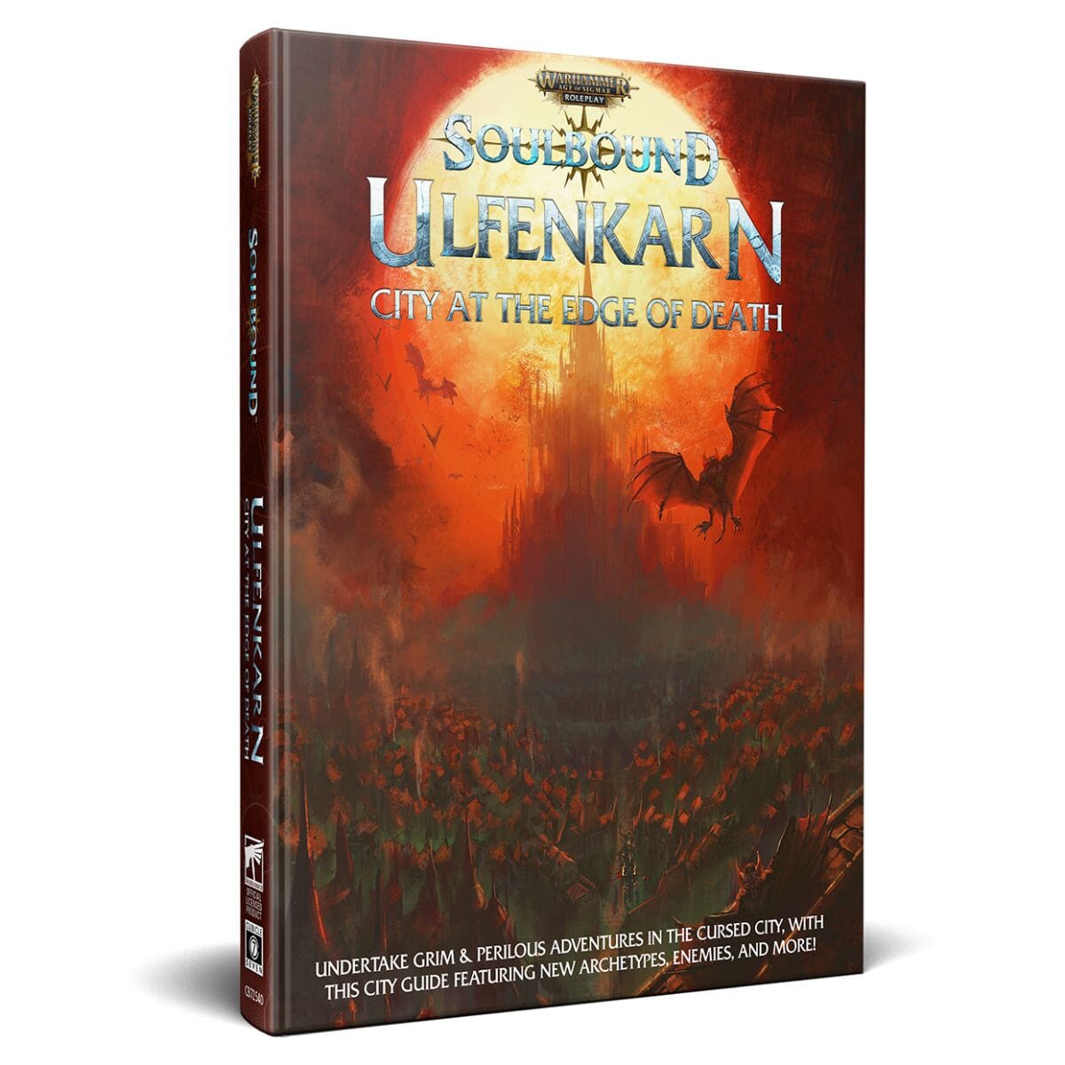 Warhammer Age of Sigmar: Soulbound - Ulfenkarn: City at the Edge of Death RPG Cubicle Seven