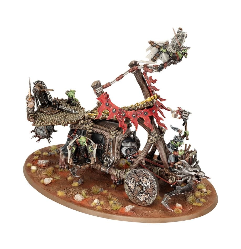 Warhammer AoS: Gloomspite Gitz: Doom Diver Catapult Miniatures Games Workshop
