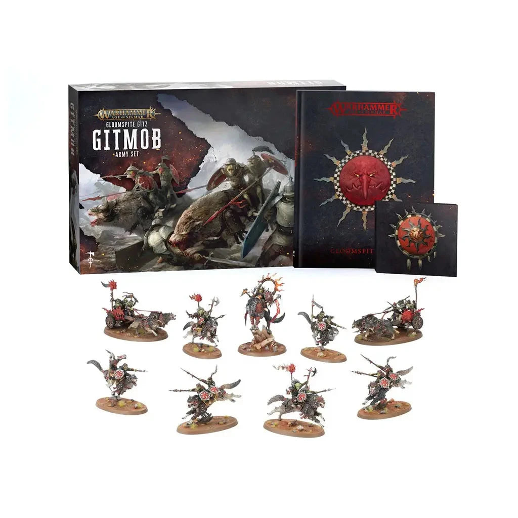Warhammer AoS: Gloomspite Gitz: Gitmob Army Set Miniatures Games Workshop