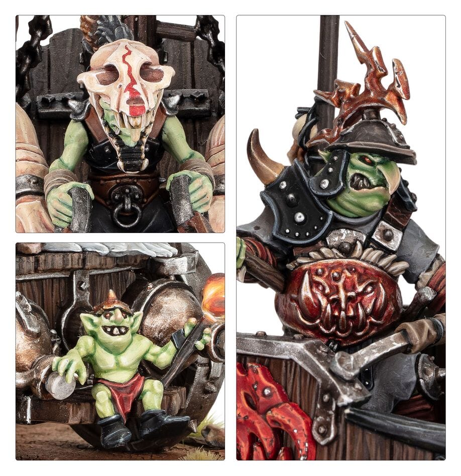 Warhammer AoS: Gloomspite Gitz: Snarlboss on War-Wheela Miniatures Games Workshop