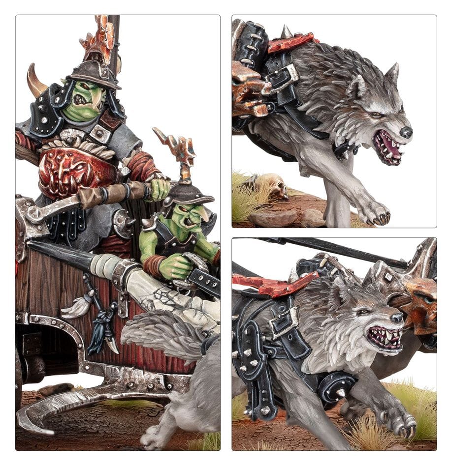Warhammer AoS: Gloomspite Gitz: Snarlboss on War-Wheela Miniatures Games Workshop