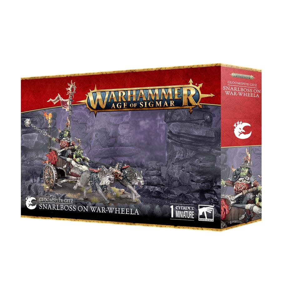 Warhammer AoS: Gloomspite Gitz: Snarlboss on War-Wheela Miniatures Games Workshop