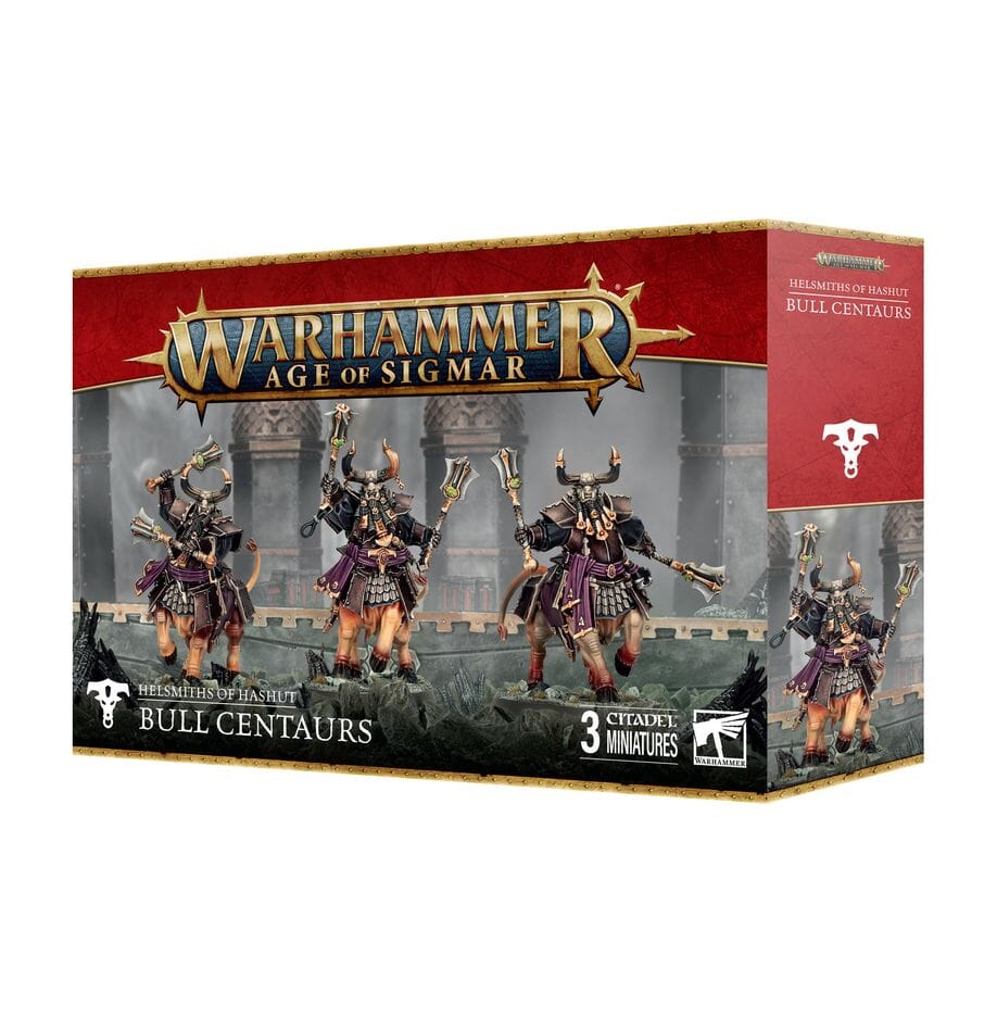 Warhammer AoS: Helsmiths of Hashut: Bull Centaurs / Annointed Sentinels Miniatures Games Workshop 
