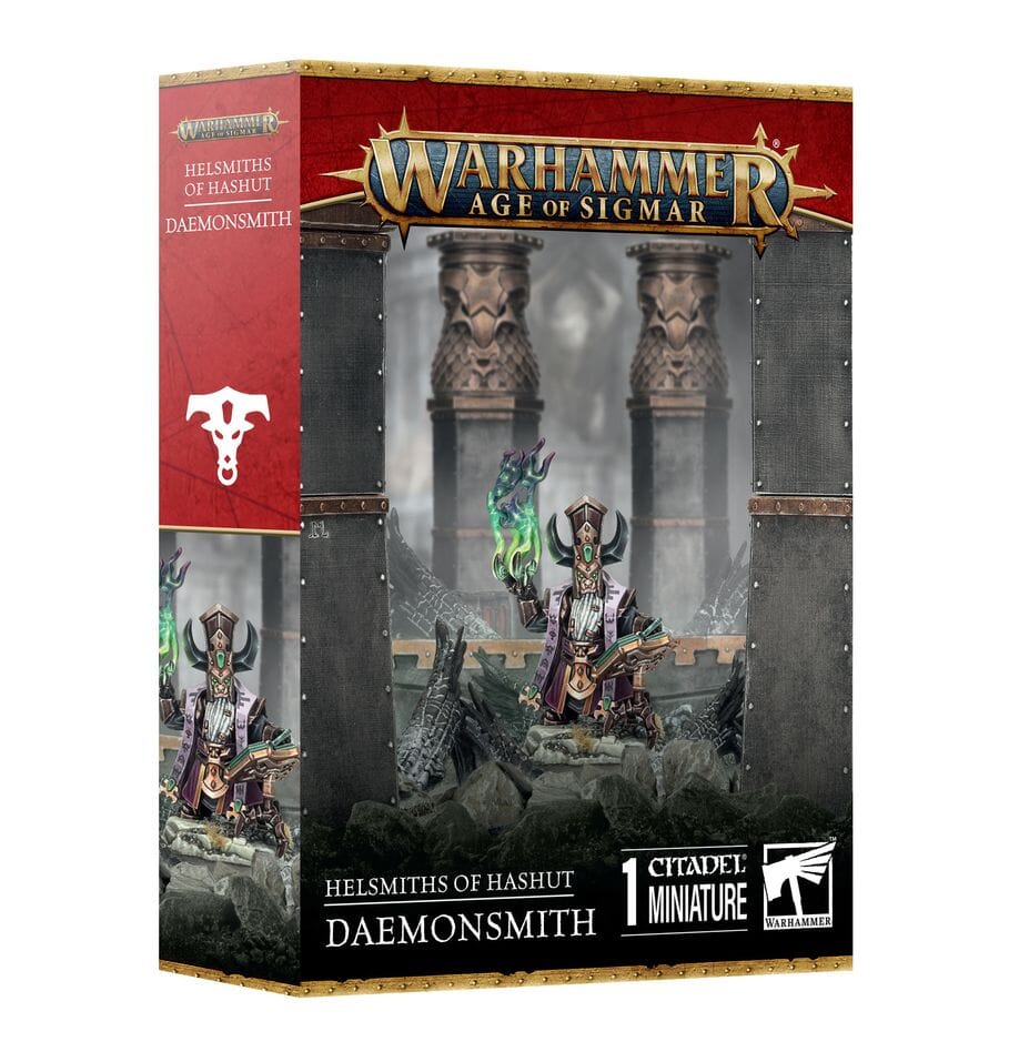 Warhammer AoS: Helsmiths of Hashut: Daemonsmith / Ashen Elder Miniatures Games Workshop 