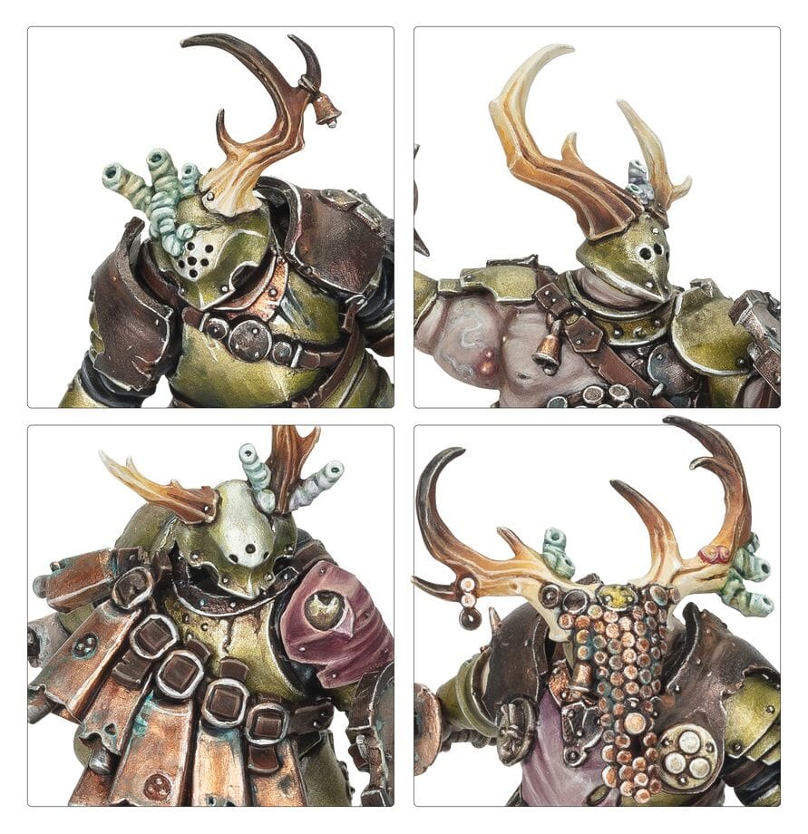 Warhammer AoS: Maggotkin of Nurgle Rotswords Miniatures Games Workshop 
