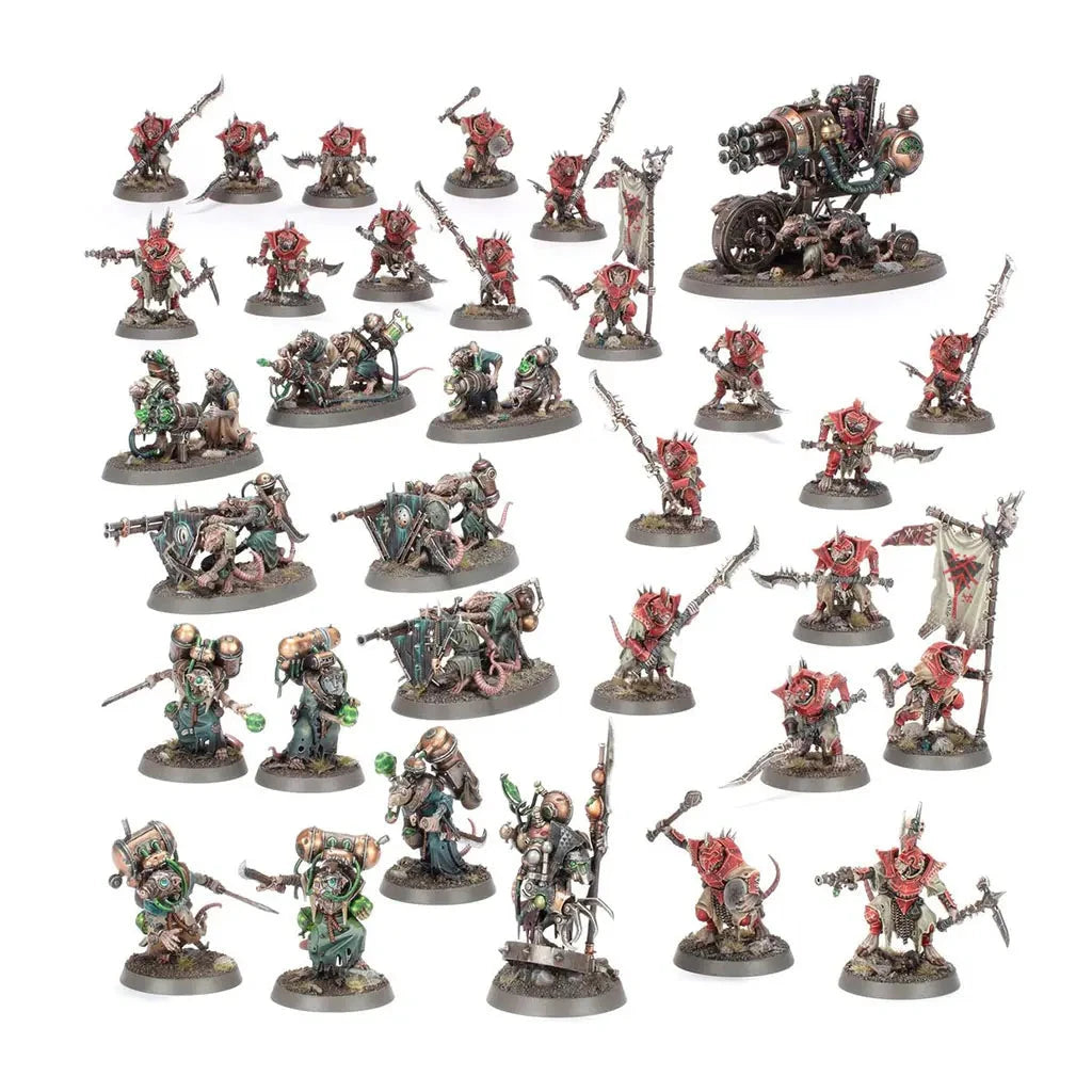 Warhammer AoS SkavenBattleforce: Skryre Warpswarm Miniatures Games Workshop 