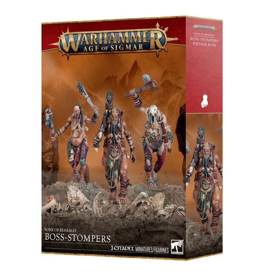 Warhammer AoS: Sons of Behemat: Boss-Stompers Miniatures Games Workshop 