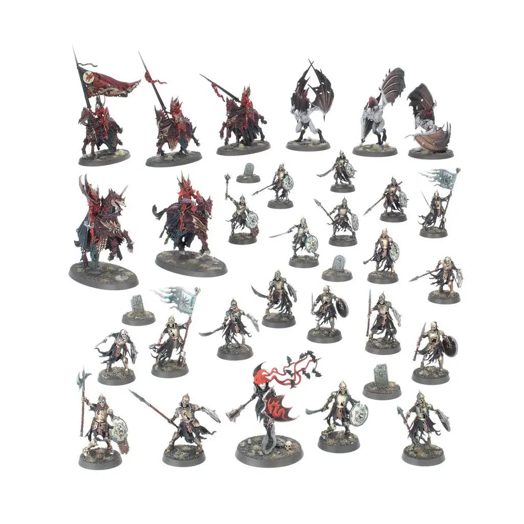 Warhammer AoS: Spearhead: Soulblight Gravelords Bloodcrave Hunt Miniatures Games Workshop