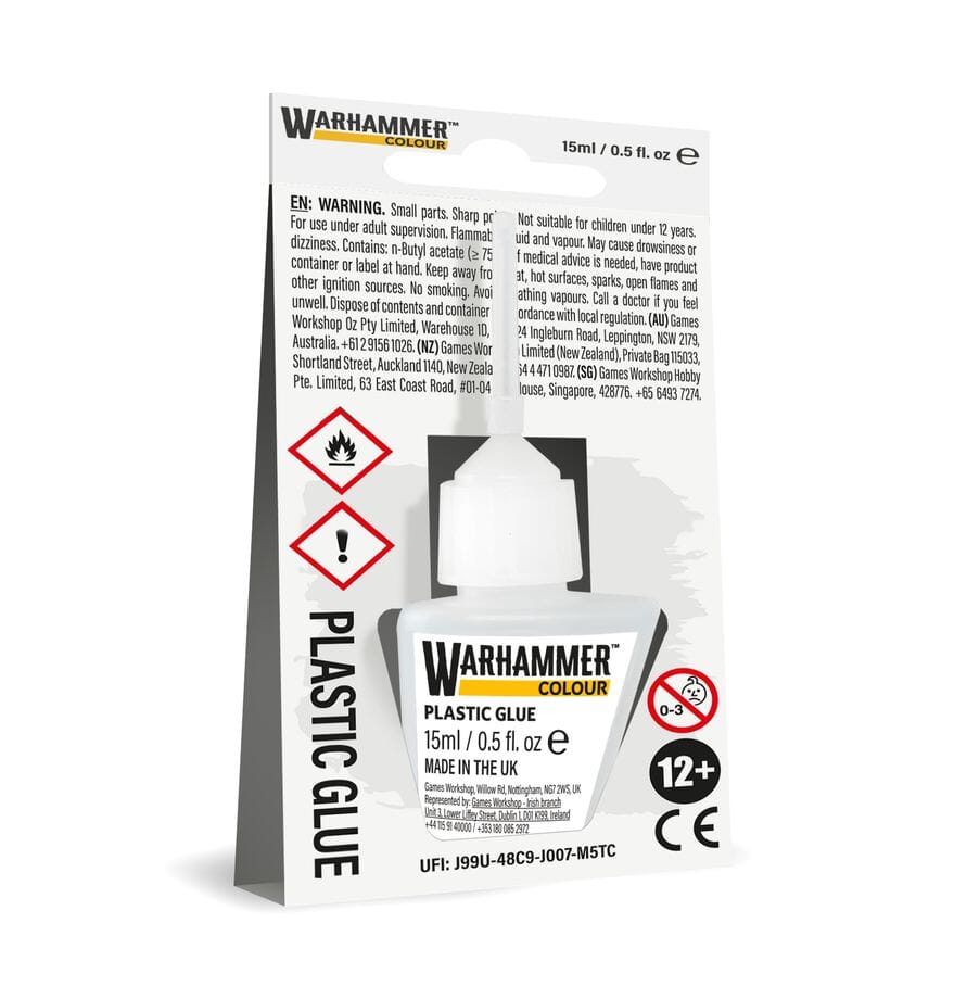 Warhammer Colour Plastic Glue Supplies Games Workshop 
