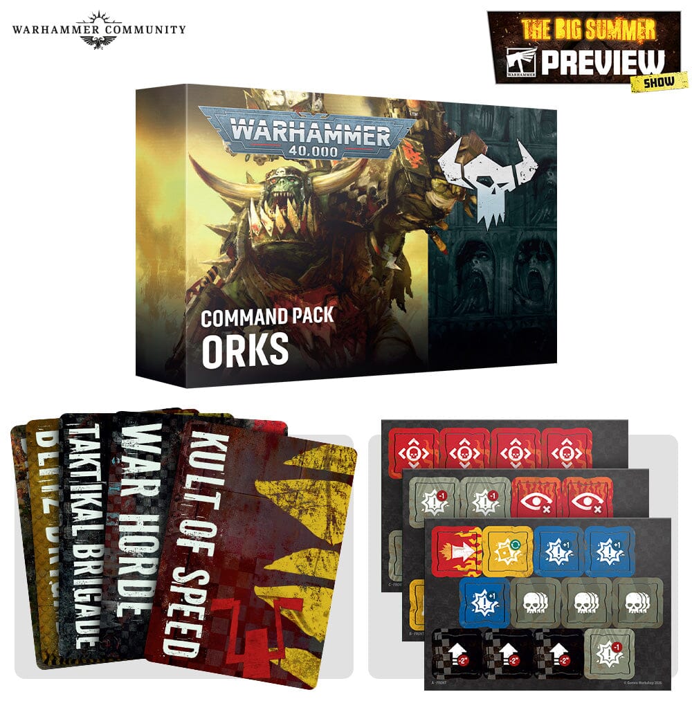 Warhammer - Command Pack: Orks Miniatures Games Workshop 