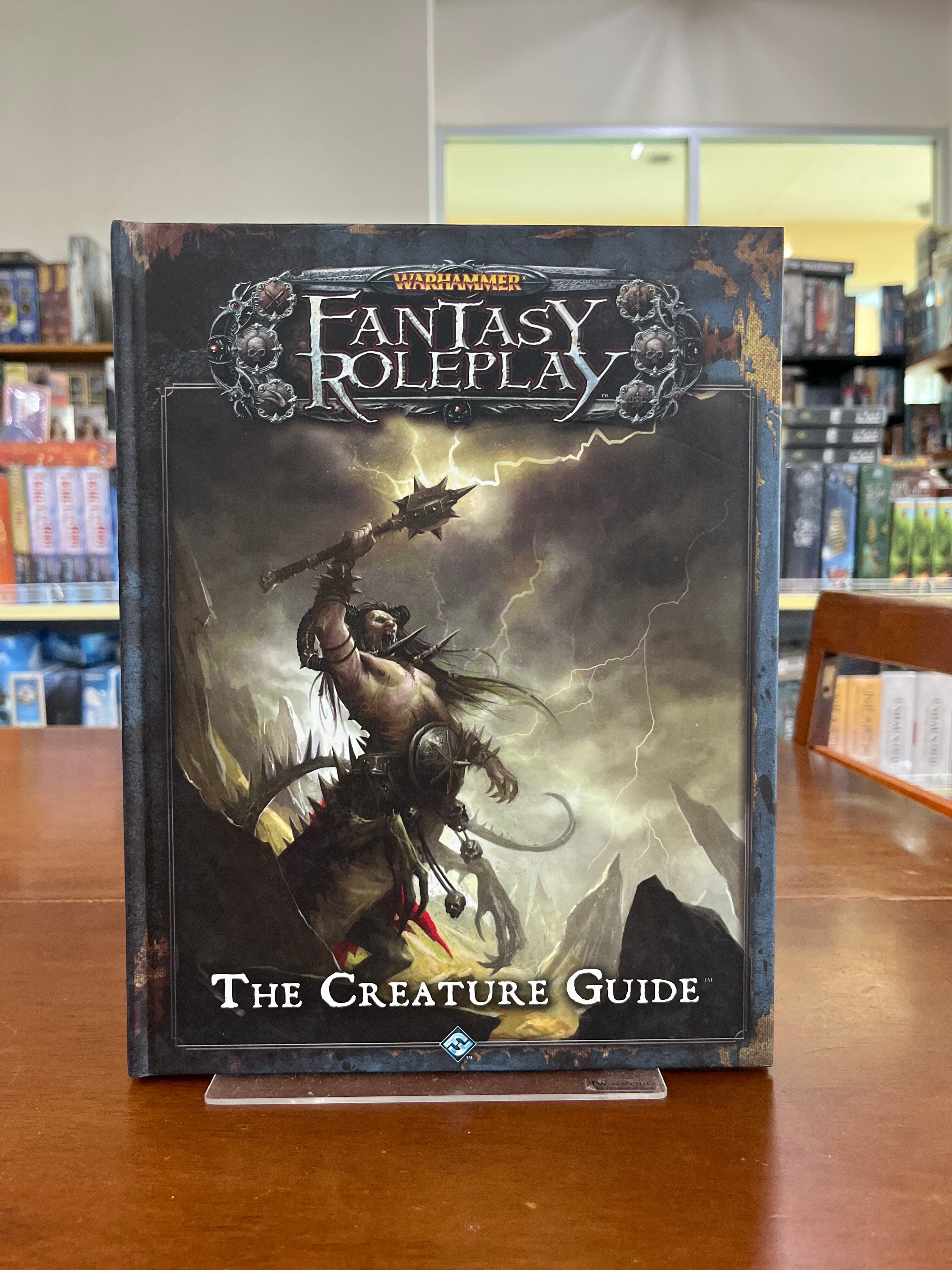 Warhammer Fantasy Roleplay 4e: The Creature Guide Hardcover Battlefield Bangkok